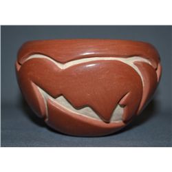 SANTA CLAIRA POTTERY BOWL