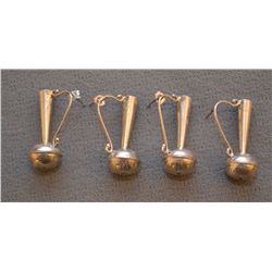 2 PAIR OF NAVAJO EARRINGS