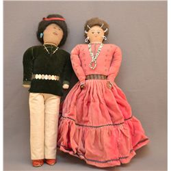 2 NAVAJO DOLLS
