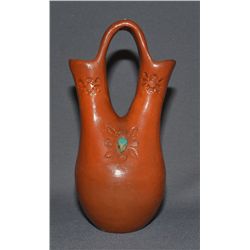 NAVAJO POTTERY WEDDING VASE