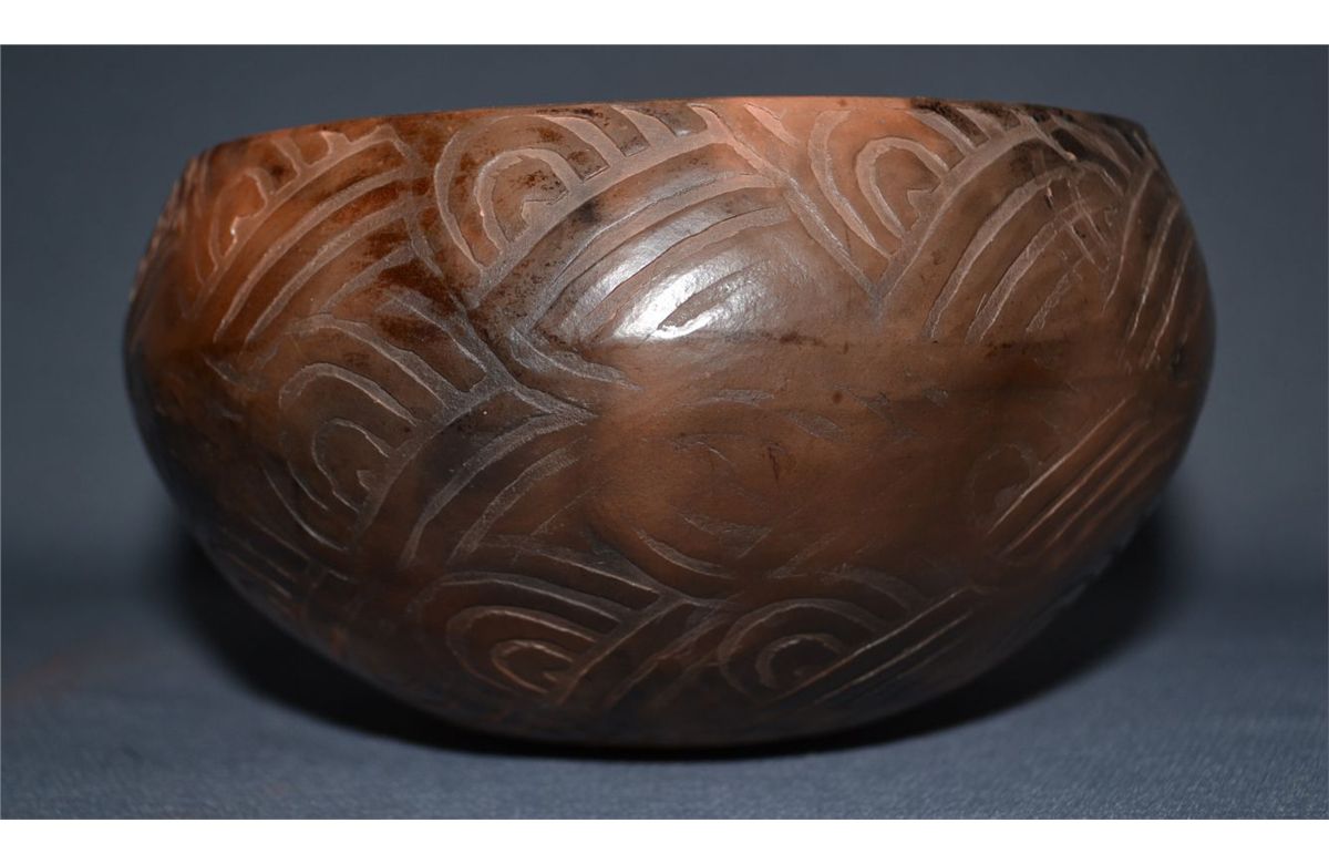 CHEROKEE POTTERY BOWL R. G. Munn Auction LLC