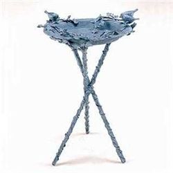 LOVE BIRDS BIRDBATH