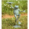 Image 1 : DANCING FROG BIRD FEEDER