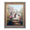 Image 1 : "WALK WAY" - ORIGINAL OIL ON CANVAS