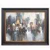 Image 1 : "CITYSCAPE - 3" - ORIGINAL OIL ON CANVAS