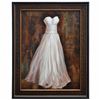 Image 1 : "WHITE DRESS" - ORIGINAL OIL ON CANVAS