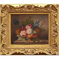 "FLORAL" - ORIGINAL OIL ON CANVAS