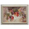 Image 1 : "ABSTRACT FLORAL" - ORIGINAL OIL ON CANVAS
