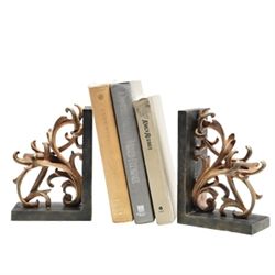 SCROLLL BOOKENDS