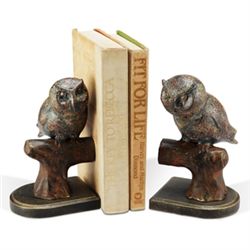 OWL BOOKENDS