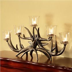 Antler Votive Candelabra