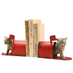 Special Delivery Cat Bookends
