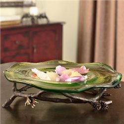Pinecone Tabletop Stand for Dish