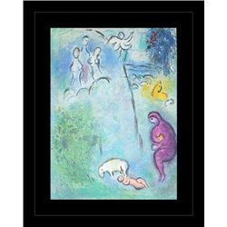 CHAGALL 1977 "DAPHNIS AND CHLOE" LITHOGRAPH