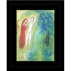 CHAGALL 1977 "DAPHNIS AND CHLOE" LITHOGRAPH