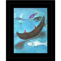 CHAGALL 1977 "DAPHNIS AND CHLOE" LITHOGRAPH