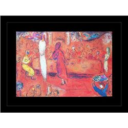 CHAGALL 1977 "DAPHNIS AND CHLOE" LITHOGRAPH