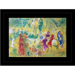 CHAGALL 1977 "DAPHNIS AND CHLOE" LITHOGRAPH