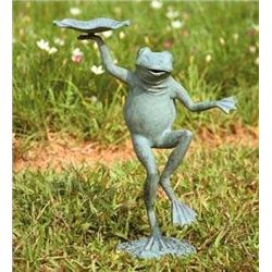 DANCING FROG BIRD FEEDER