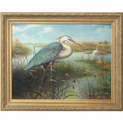 "HERONS" - ORIGINAL OIL ON CANVAS
