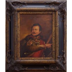 "GENERAL" - ORIGINAL OIL ON CANVAS