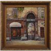 Image 1 : "PARIS STREET" - ORIGINAL OIL ON CANVAS