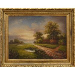 "OPEN FIELDS" - ORIGINAL OIL ON CANVAS