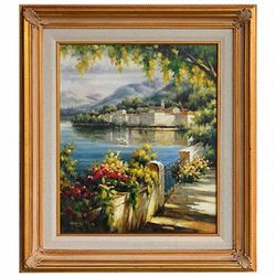 "MEDITERRANEAN" - ORIGINAL OIL ON CANVAS