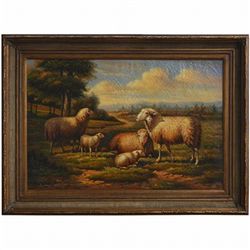 "SHEEP" - ORIGINAL OIL ON CANVAS