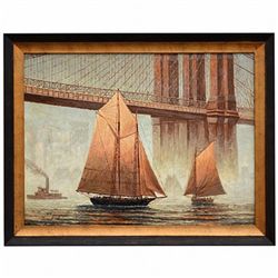 "SETTING SAIL" - ORIGINAL OIL ON CANVAS