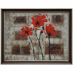 "POPPIES" - ORIGINAL OIL ON CANVAS