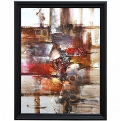 "ABSTRACT" - ORIGINAL OIL ON CANVAS