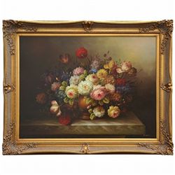 "FLORAL BOUQUET" - ORIGINAL OIL ON CANVAS