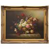 Image 1 : "FLORAL BOUQUET" - ORIGINAL OIL ON CANVAS