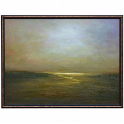"ABSTRACT SUNRISE" - ORIGINAL OIL ON CANVAS