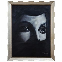"A WOMAN'S LOOK" - ORIGINAL OIL ON CANVAS