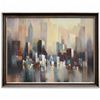 Image 1 : "SKYLINE" - ORIGINAL OIL ON CANVAS