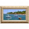 Image 1 : "SAILBOATS" - ORIGINAL OIL ON CANVAS