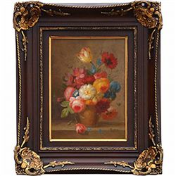 "FLORAL" - ORIGINAL OIL ON CANVAS