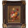 Image 1 : "FLORAL" - ORIGINAL OIL ON CANVAS