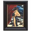Image 1 : "LADY IN BLACK" - ORIGINAL OIL ON CANVAS