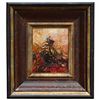 Image 1 : "ABSTRACT" - ORIGINAL OIL ON CANVAS