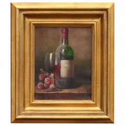 "WINE" - ORIGINAL OIL ON CANVAS