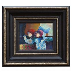 "ABSTRACT" - ORIGINAL OIL ON CANVAS