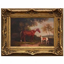 "TO THE PASTURE" - ORIGINAL OIL ON CANVAS