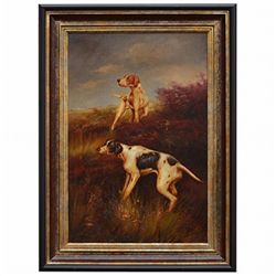 "POINTERS" - ORIGINAL OIL ON CANVAS
