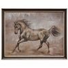 Image 1 : "STALLION" - ORIGINAL OIL ON CANVAS
