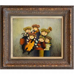 "MUSIC" - ORIGINAL OIL ON CANVAS