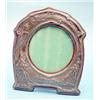 Image 1 : An Edwardian silver mounted photograph frame decorated with a nightingale and flowers, Birmingham...