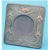Image 1 : An Edwardian Art Nouveau silver mounted photograph frame decorated with irises, 4ins. £100-150...